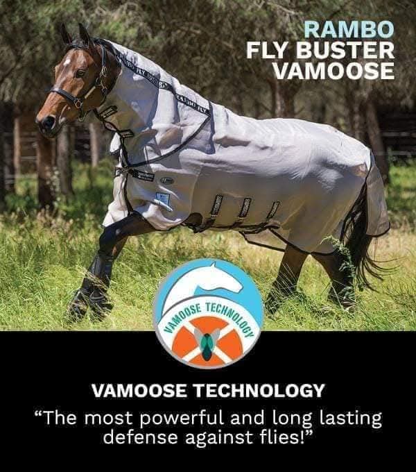 🔖Rambo Flybuster Vamoose AND Waterproof Fly Rug Liner