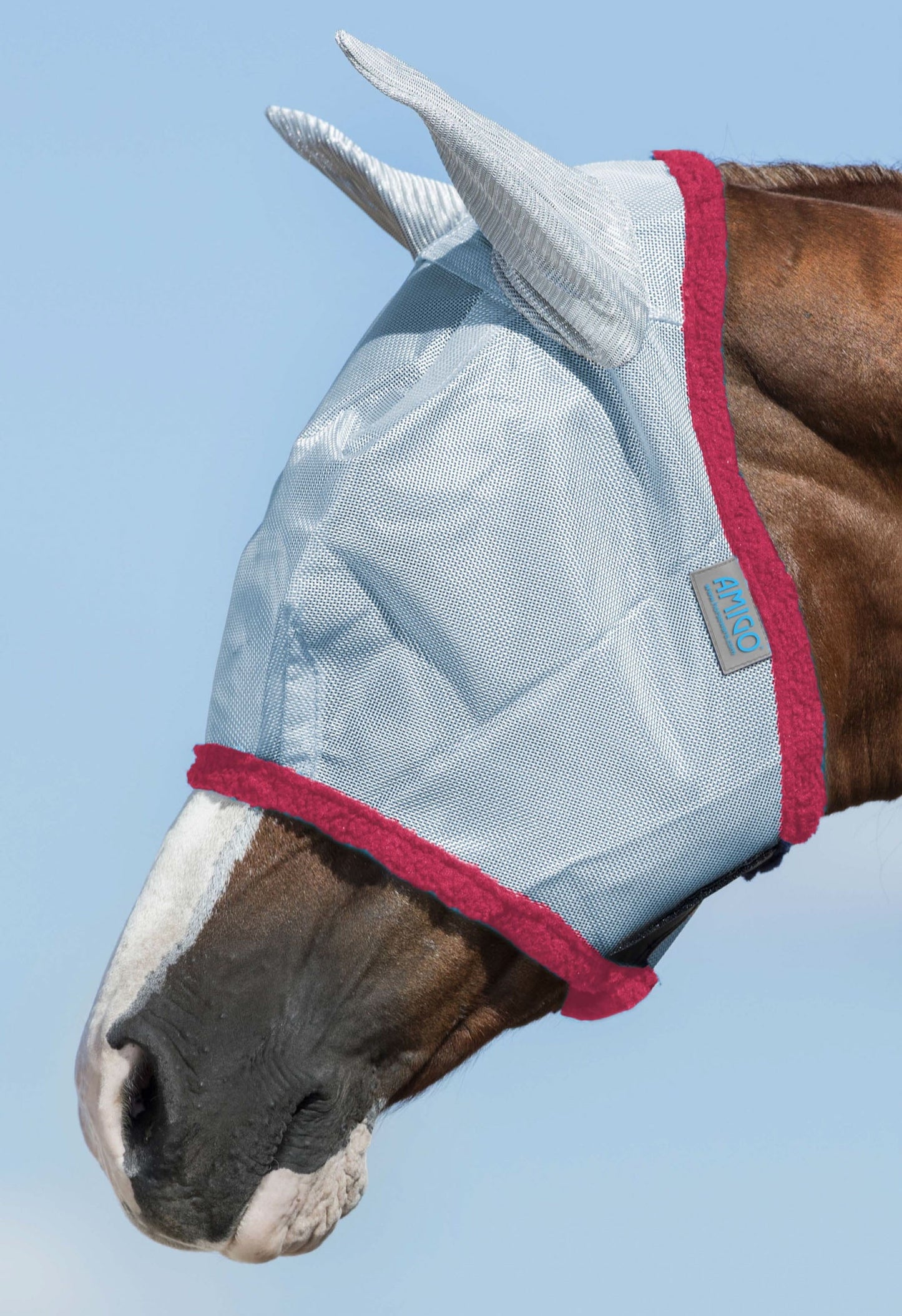 Amigo Pony Flymask With Ears