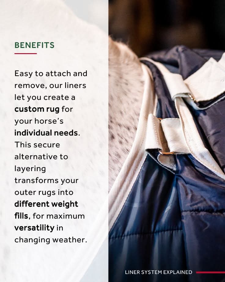 HORSEWARE LINER 100G
