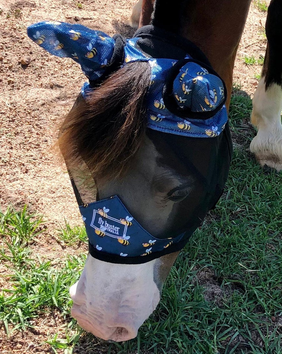 CASHEL & FLY BUSTER FLY MASKS FOR PONIES, FOALS, WEANLINGS & YEARLINGS