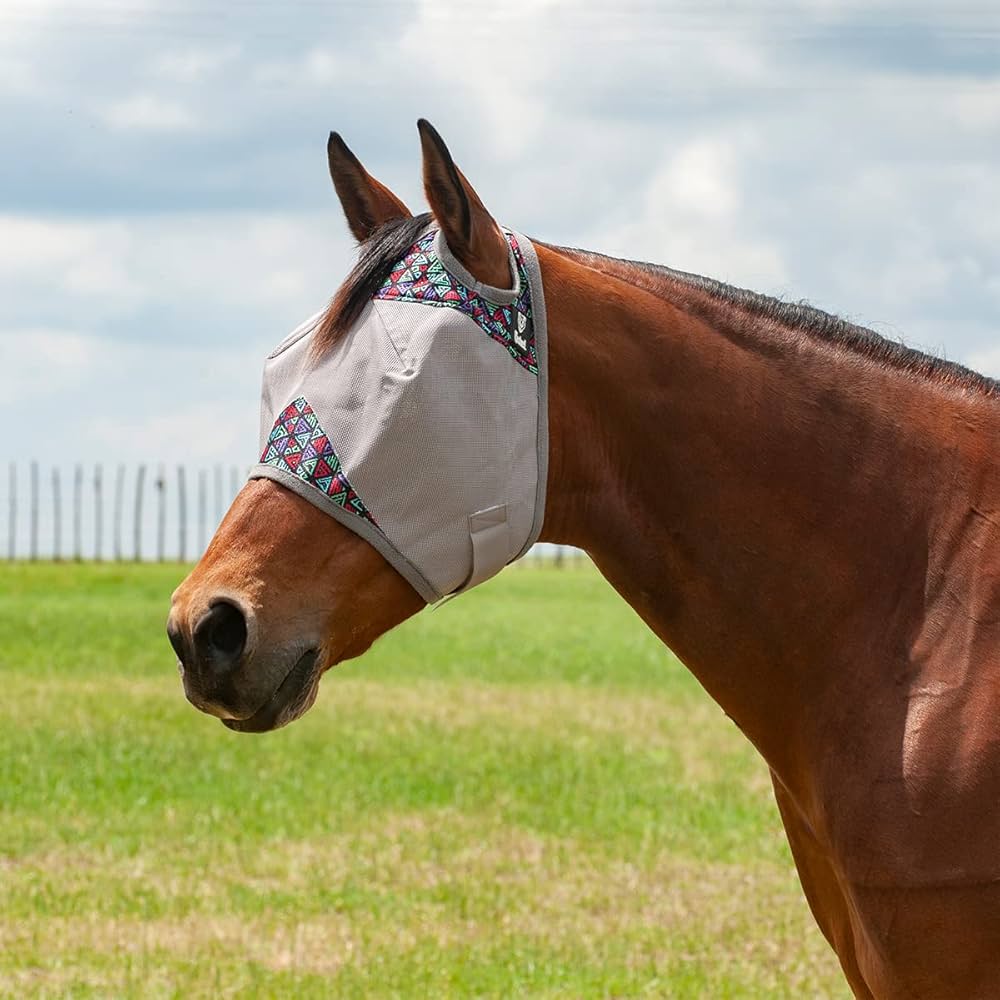 CASHEL CRUSADER & FLY BUSTER FLY MASKS FOR COB, HORSE, WB & DRAFT