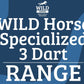 WILD HORSE AUS TRIPLE DART VEILS