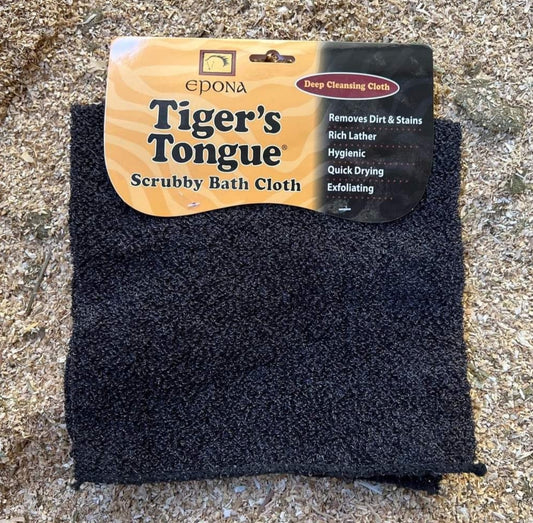 EPONA TIGERS TONGUE SCRUBBY BATH CLOTH