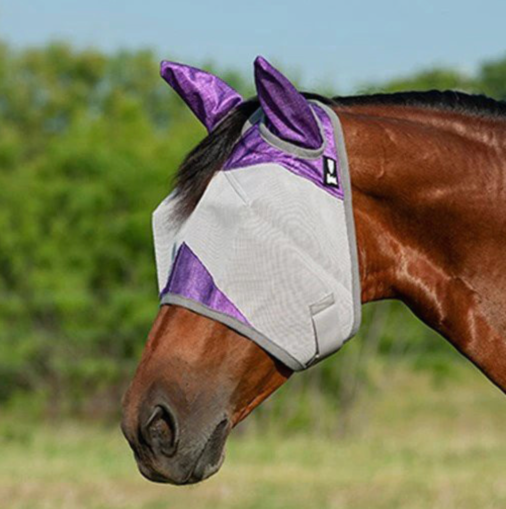 CASHEL CRUSADER & FLY BUSTER FLY MASKS FOR COB, HORSE, WB & DRAFT