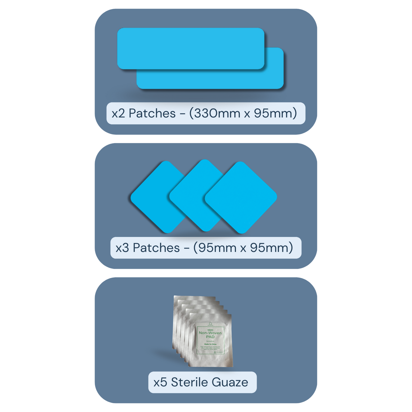 EQUI-FIXT ADHESIVE PATCHES