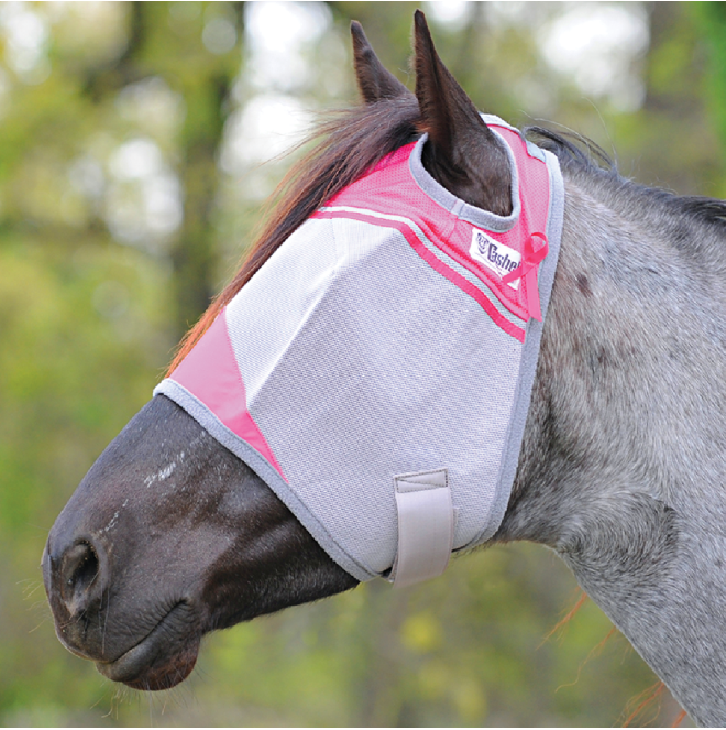 CASHEL CRUSADER & FLY BUSTER FLY MASKS FOR COB, HORSE, WB & DRAFT