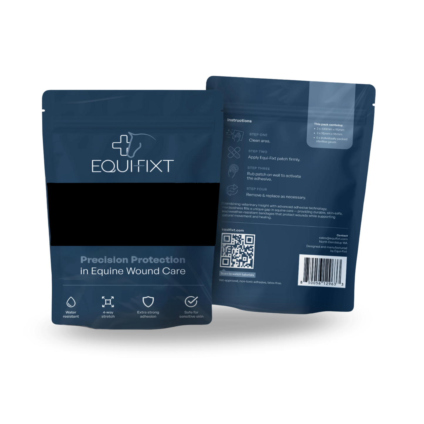 EQUI-FIXT ADHESIVE PATCHES