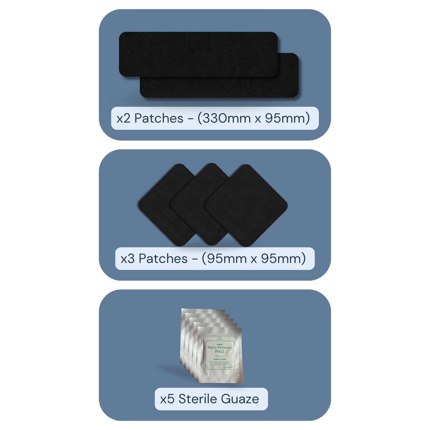 EQUI-FIXT ADHESIVE PATCHES
