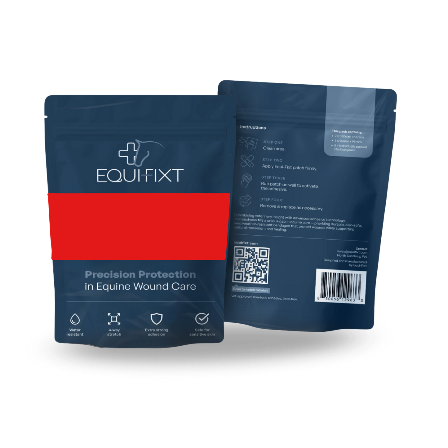 EQUI-FIXT ADHESIVE PATCHES
