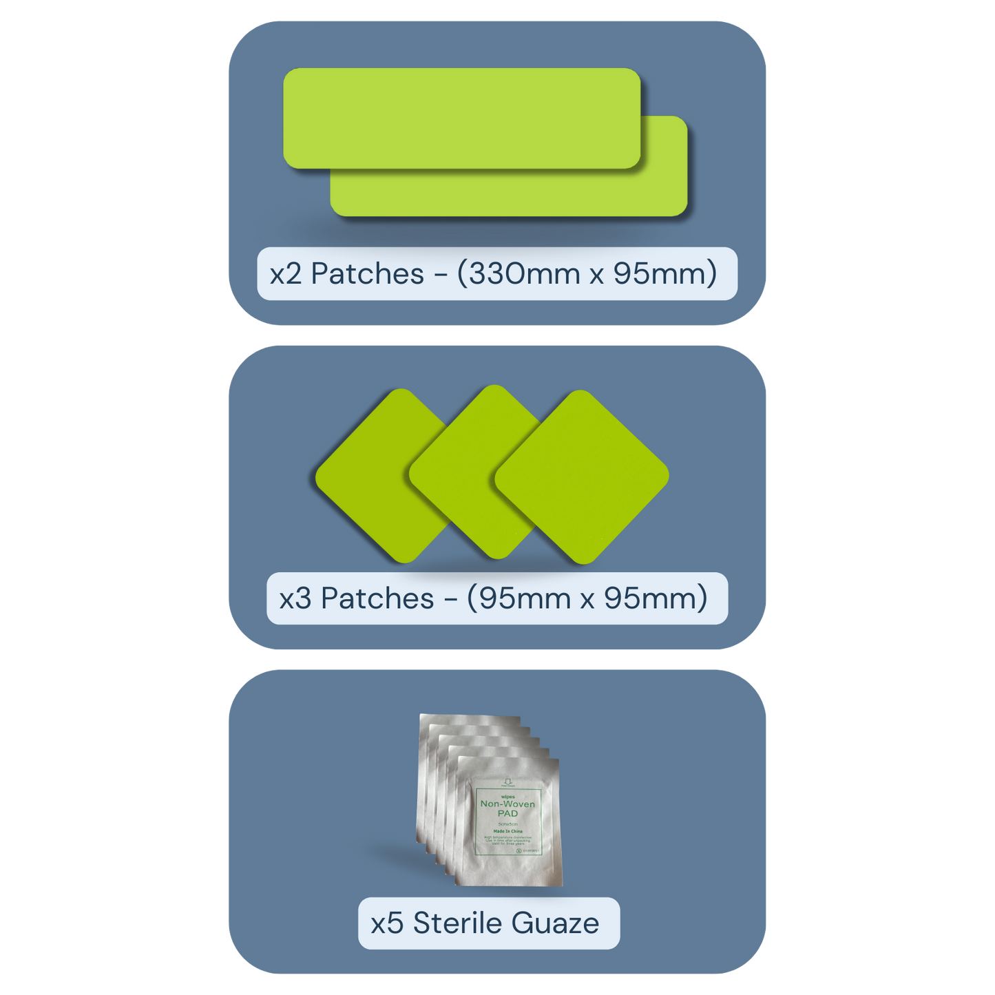 EQUI-FIXT ADHESIVE PATCHES