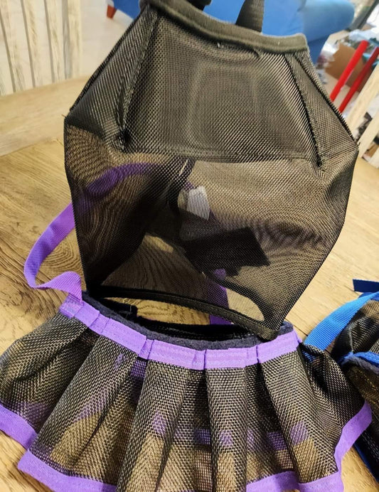 UV PROTECTION 2 PIECE PAIR. Wild Horse Veils With Nose Skirts