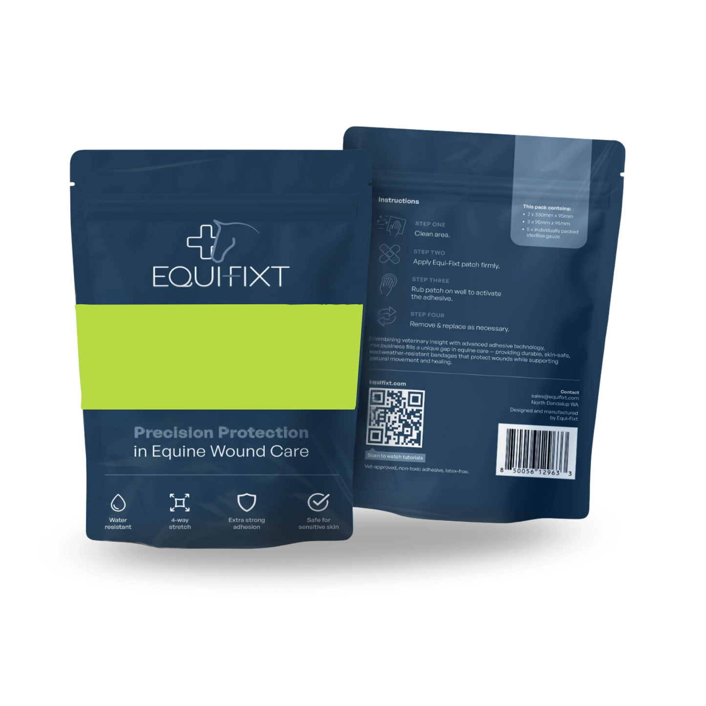 EQUI-FIXT ADHESIVE PATCHES