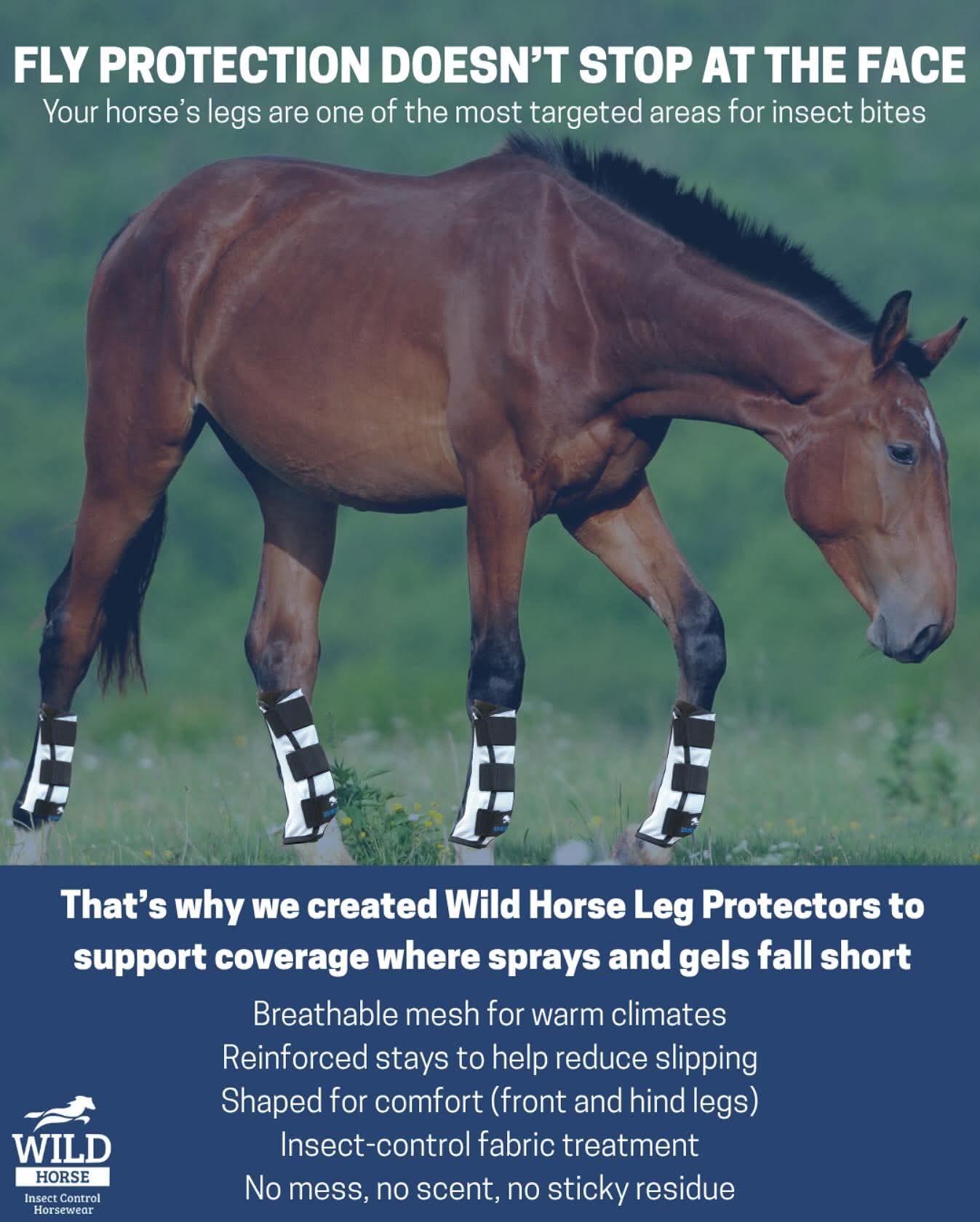 WILD HORSE PROTECTOR INSECT BOOTS
