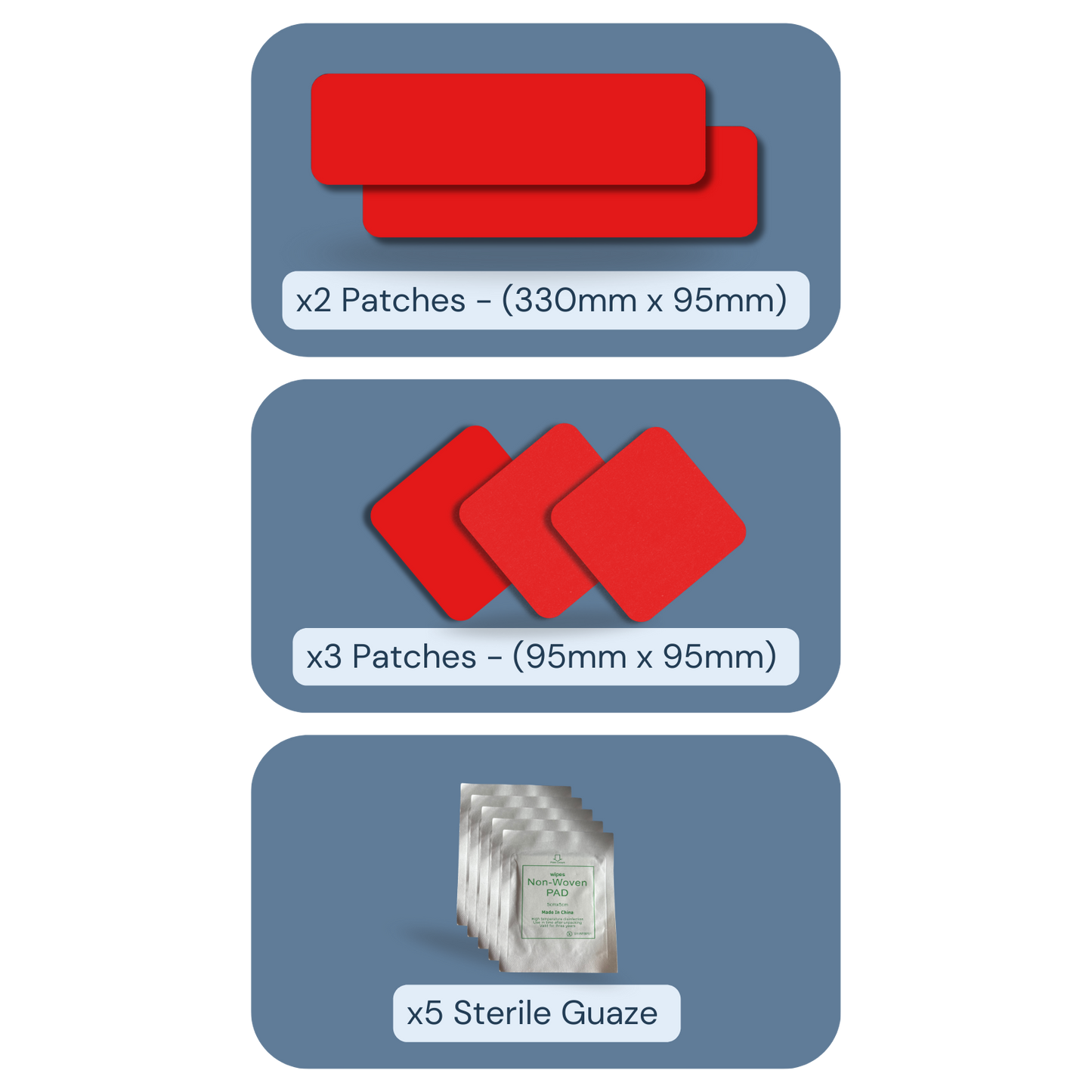 EQUI-FIXT ADHESIVE PATCHES