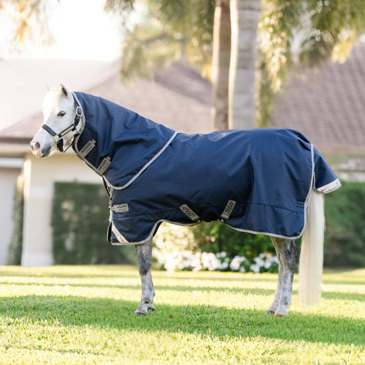 Amigo 1200D Plus Pony Turnout 250G With 150G Detachable Neck