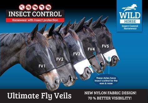 WILD HORSE AUS TRIPLE DART VEILS