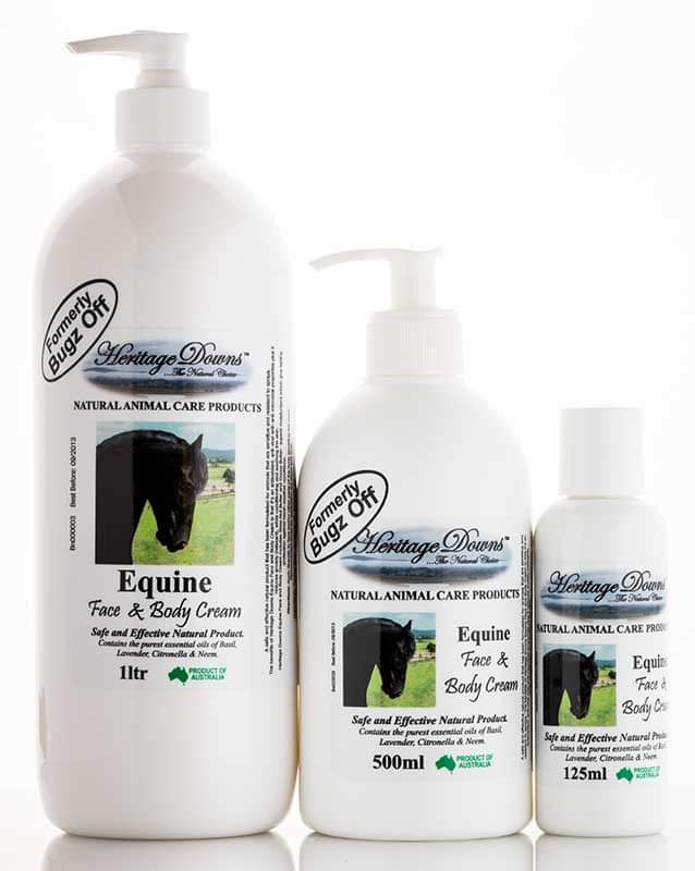 Heritage Downs (BUGZ OFF) Equine Face & Body Cream for Natural Insect Protection