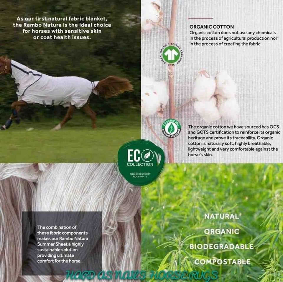 🔖RAMBO NATURA ECO SHEET - A Hemp-Cotton blend Sheet