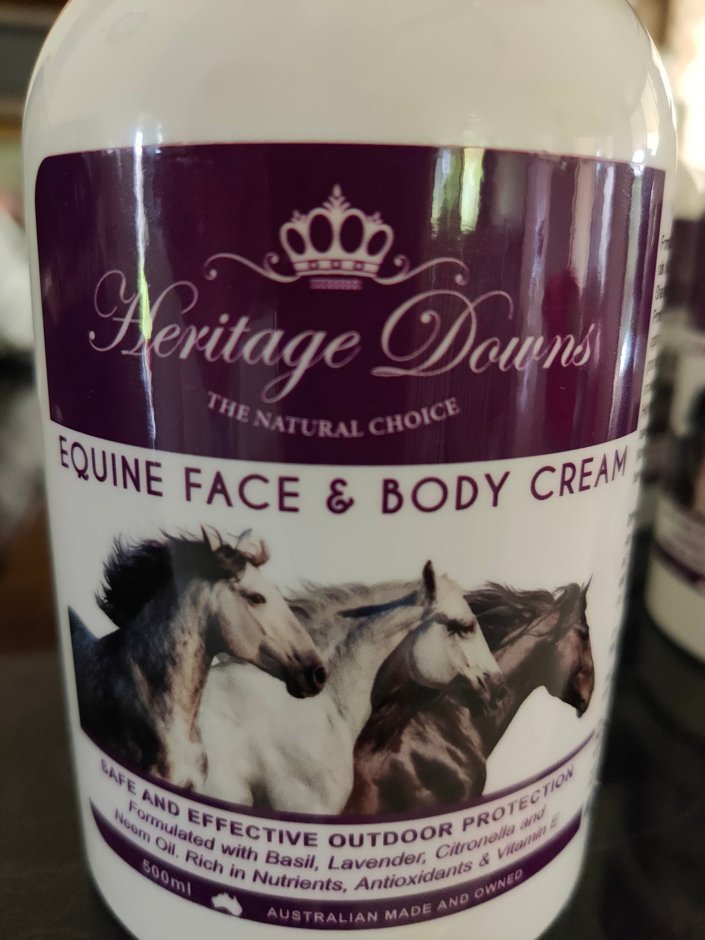 Heritage Downs (BUGZ OFF) Equine Face & Body Cream for Natural Insect Protection