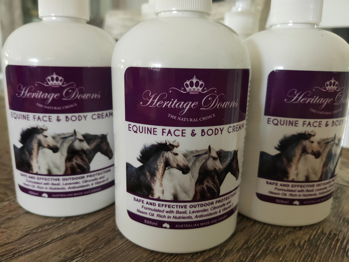 Heritage Downs (BUGZ OFF) Equine Face & Body Cream for Natural Insect Protection