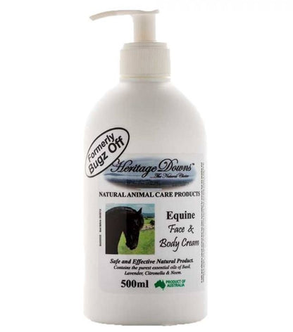 Heritage Downs (BUGZ OFF) Equine Face & Body Cream for Natural Insect Protection