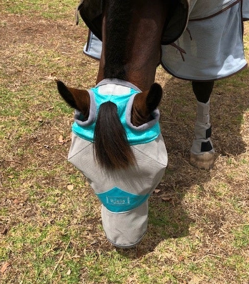 CASHEL CRUSADER & FLY BUSTER FLY MASKS FOR COB, HORSE, WB & DRAFT