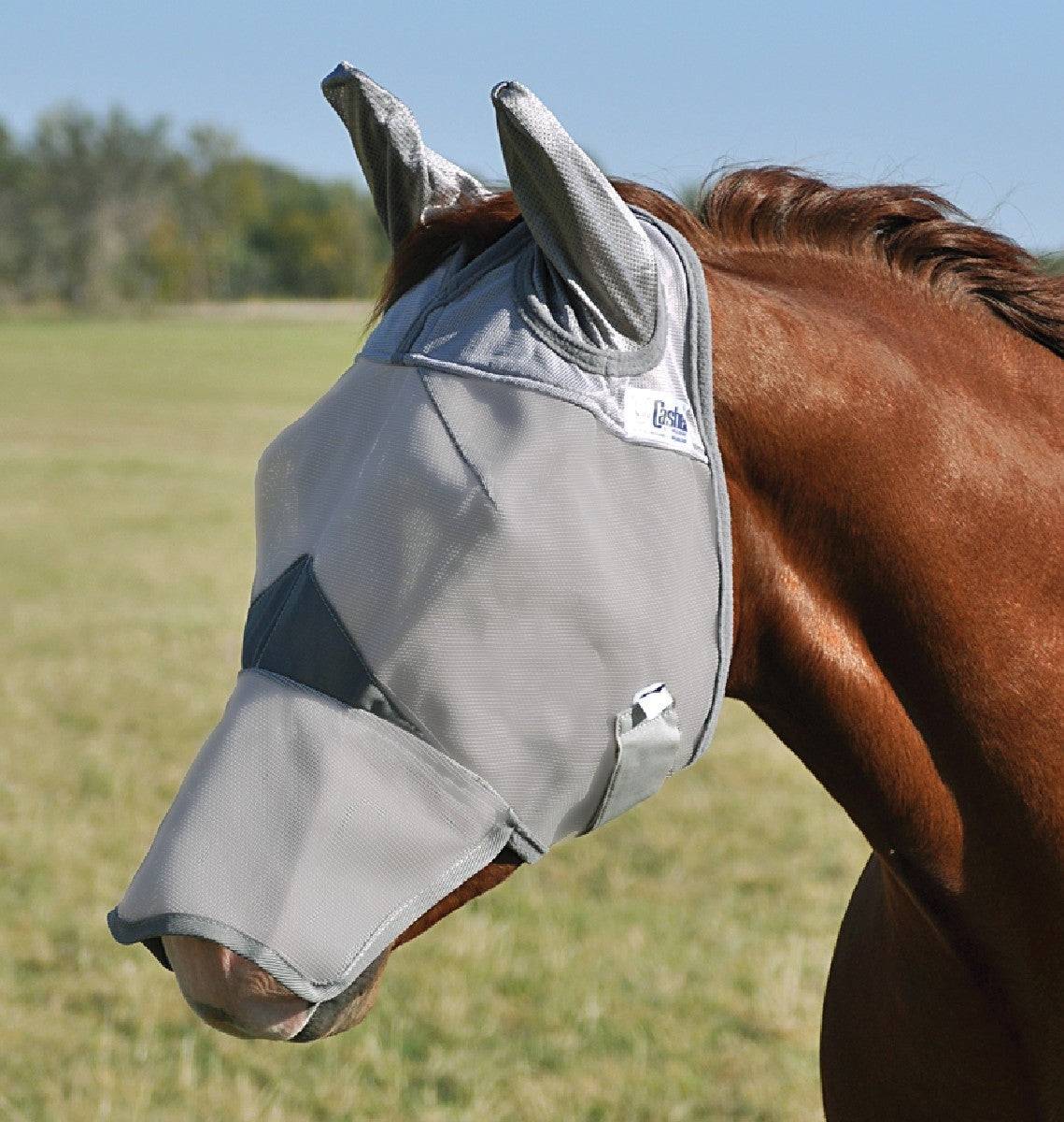 CASHEL CRUSADER & FLY BUSTER FLY MASKS FOR COB, HORSE, WB & DRAFT