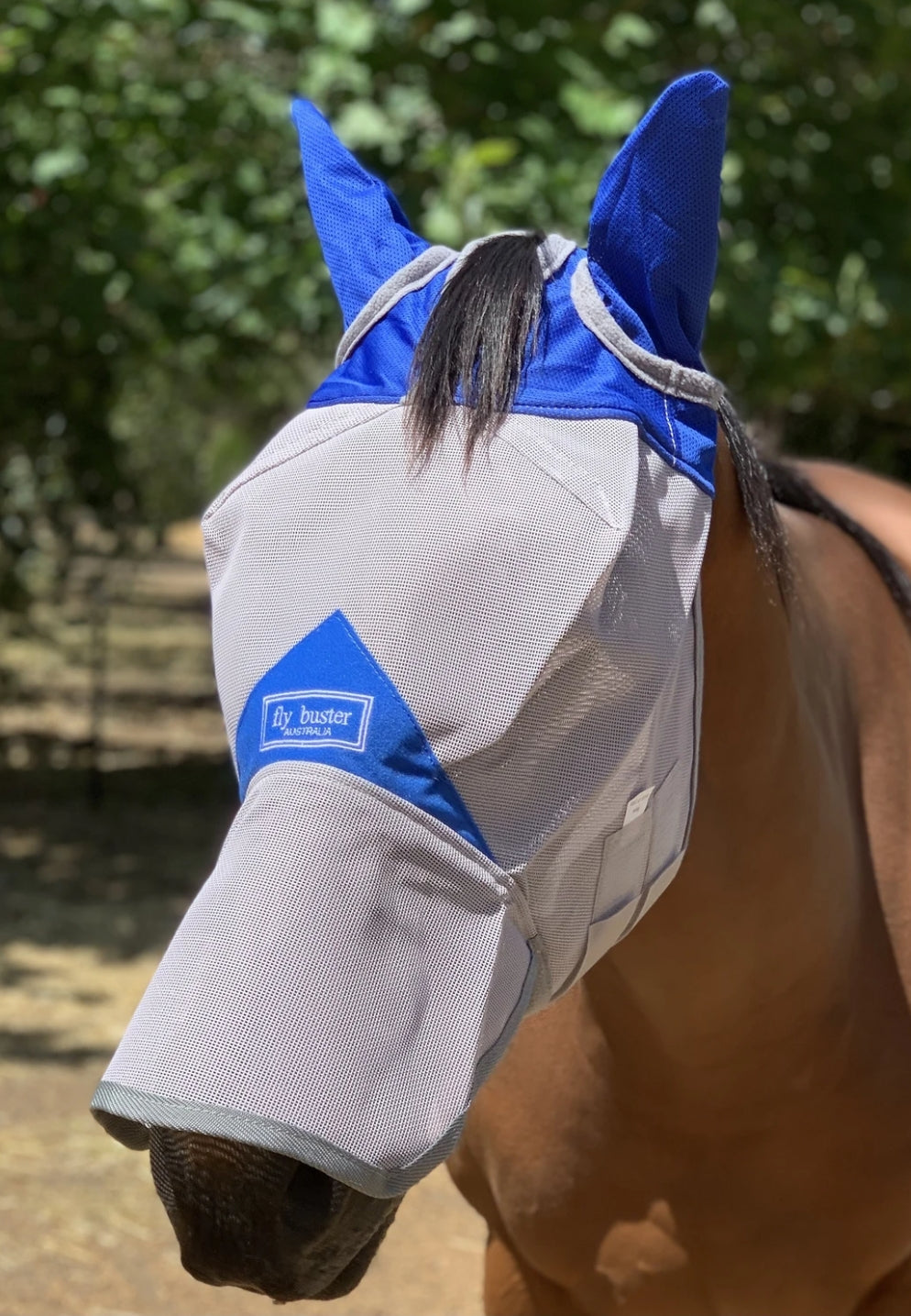 CASHEL CRUSADER & FLY BUSTER FLY MASKS FOR COB, HORSE, WB & DRAFT