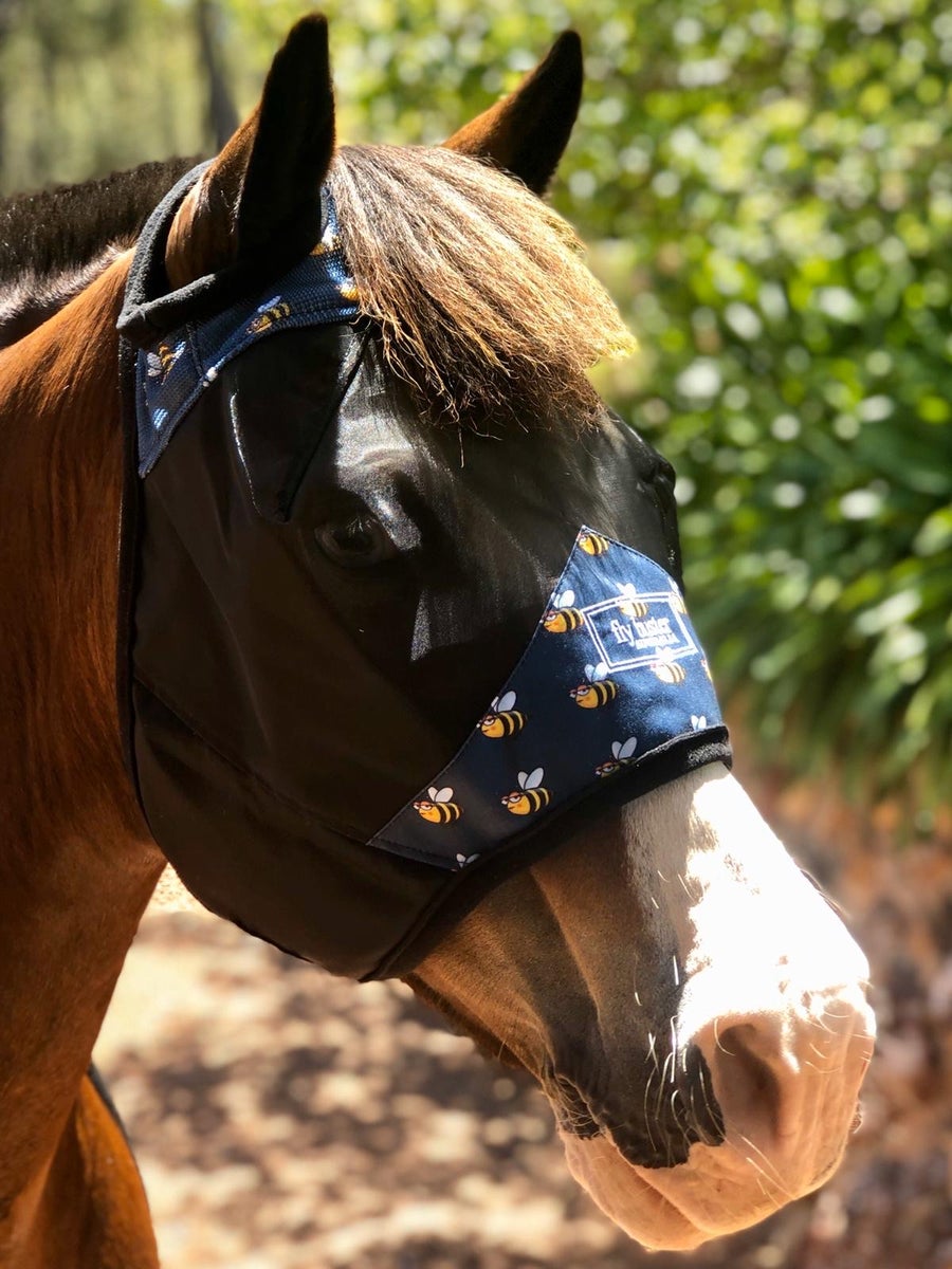 CASHEL CRUSADER & FLY BUSTER FLY MASKS FOR COB, HORSE, WB & DRAFT