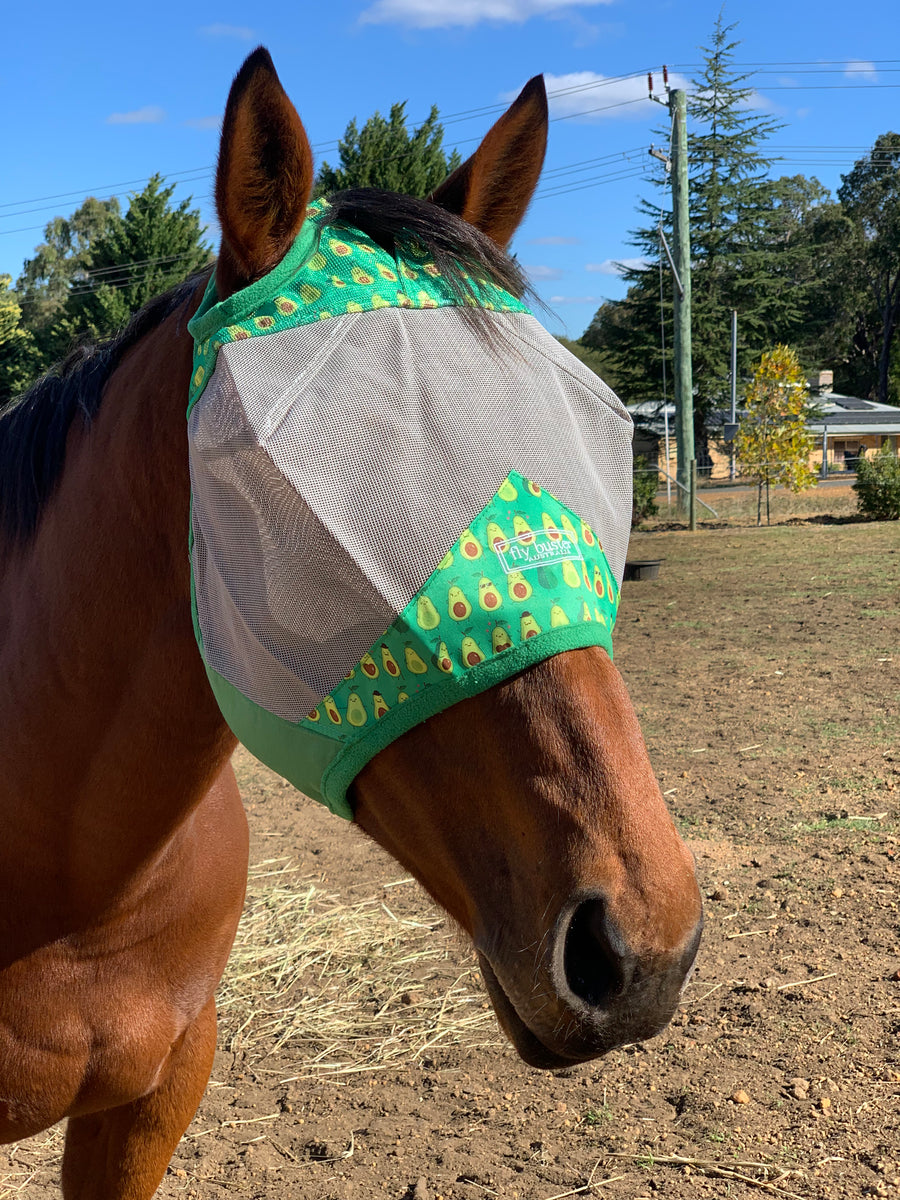 CASHEL CRUSADER & FLY BUSTER FLY MASKS FOR COB, HORSE, WB & DRAFT