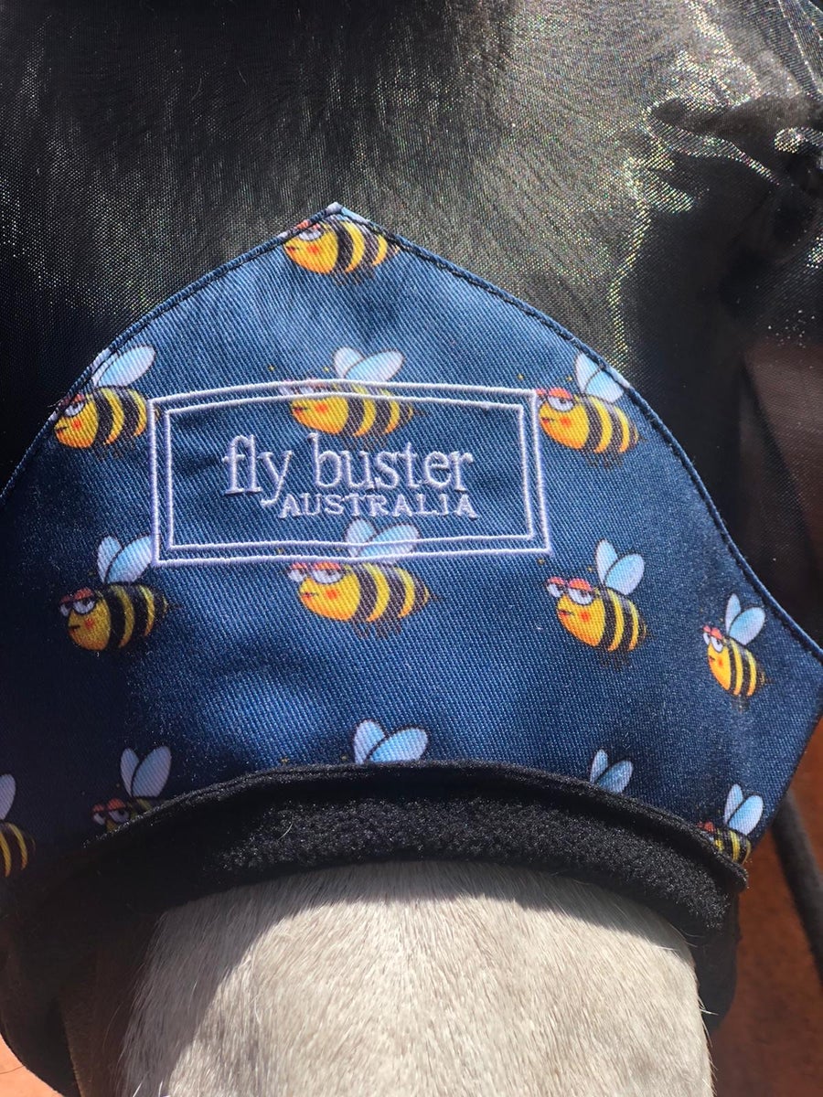 CASHEL CRUSADER & FLY BUSTER FLY MASKS FOR COB, HORSE, WB & DRAFT