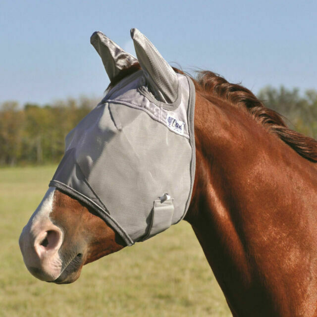 CASHEL CRUSADER & FLY BUSTER FLY MASKS FOR COB, HORSE, WB & DRAFT